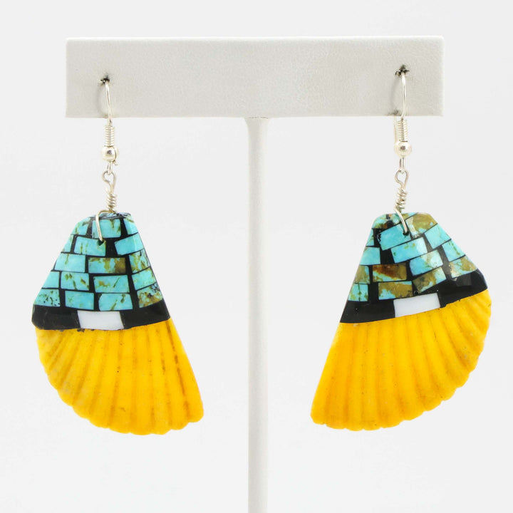 Shell Inlay Earrings