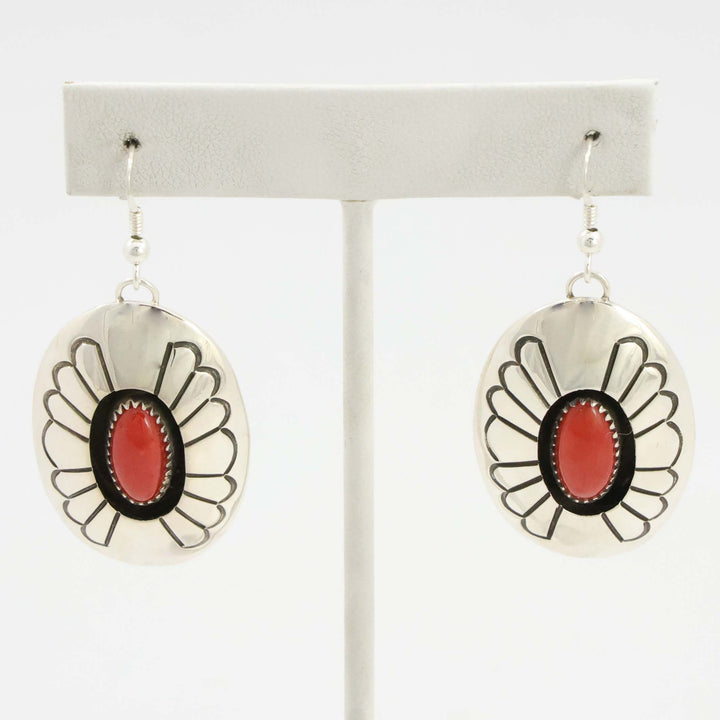 Coral Earrings