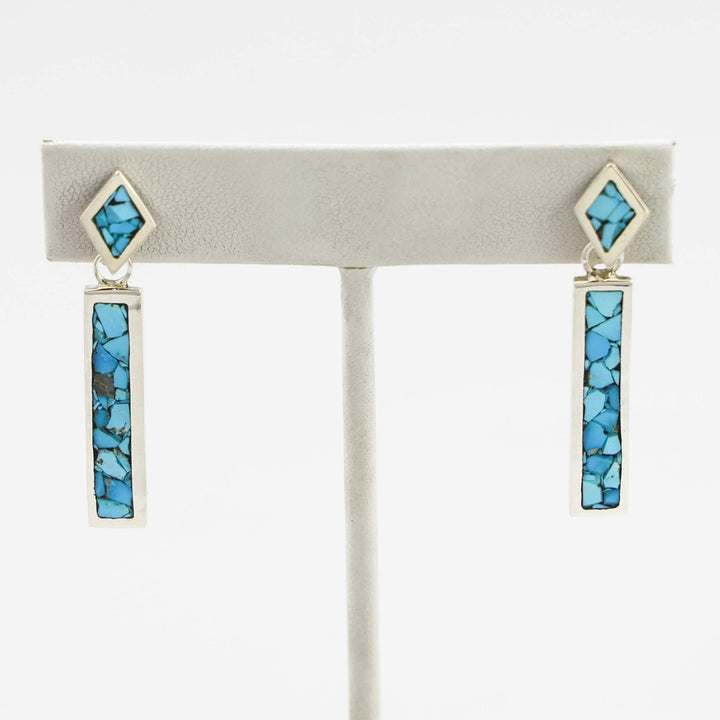 Turquoise Inlay Earrings