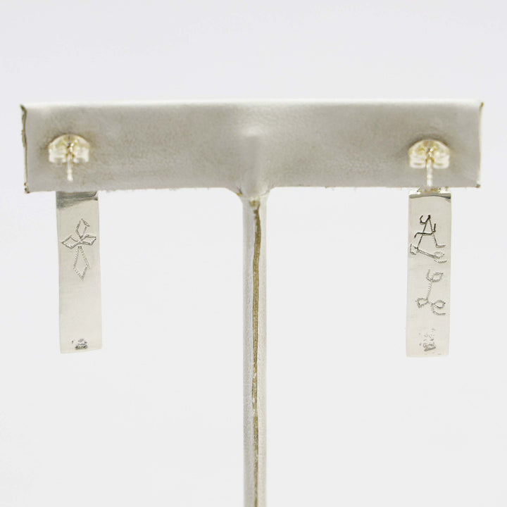 Turquoise Inlay Earrings