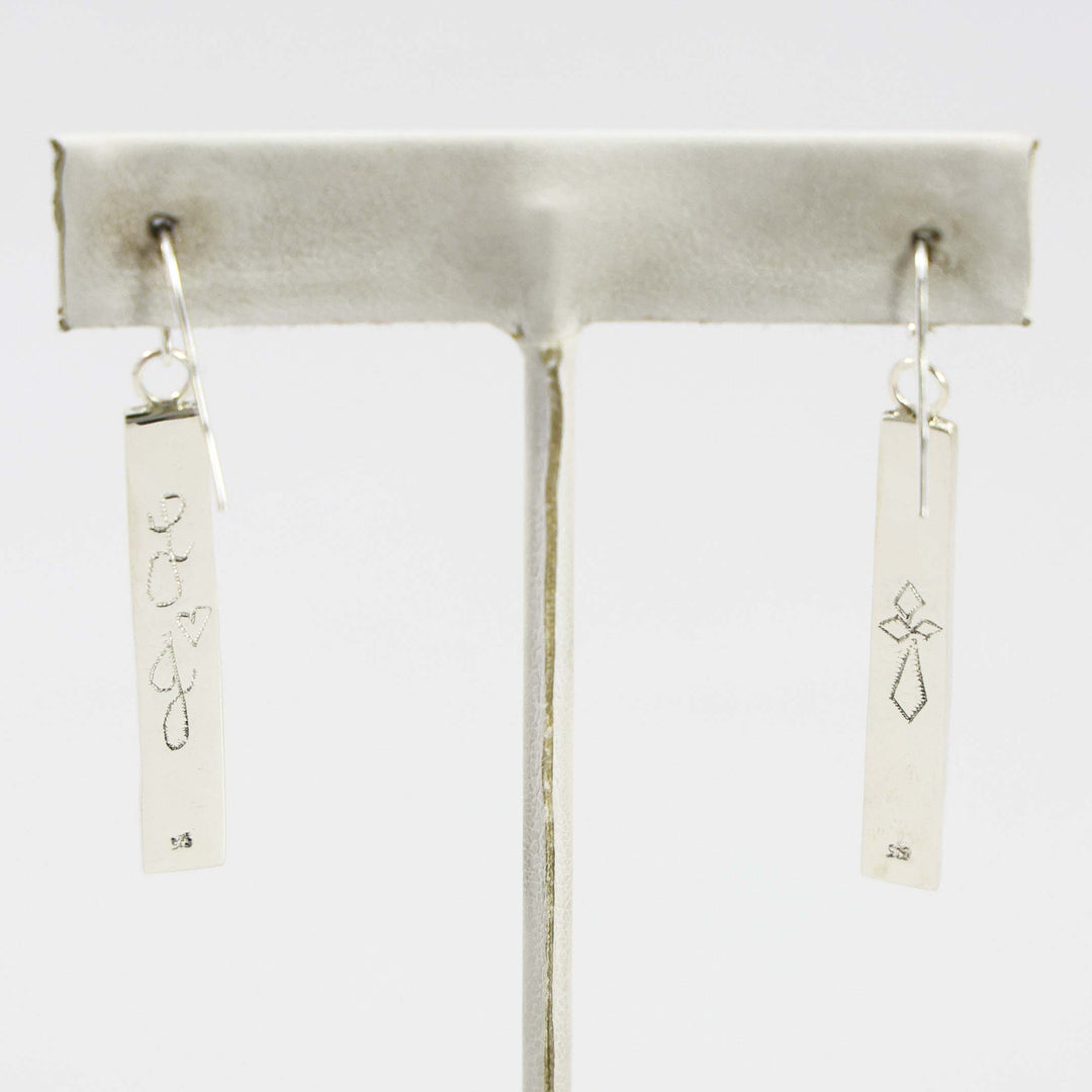 Turquoise and Coral Earrings