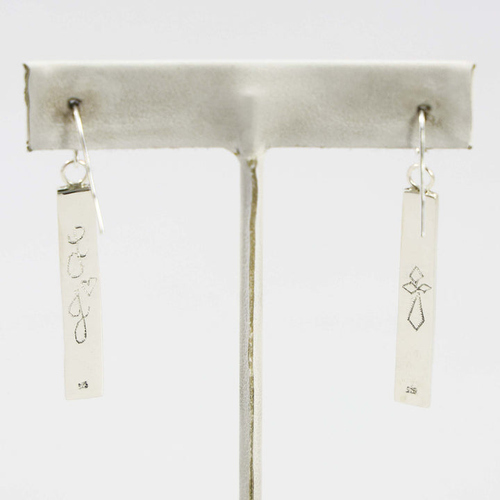 Turquoise and Coral Earrings