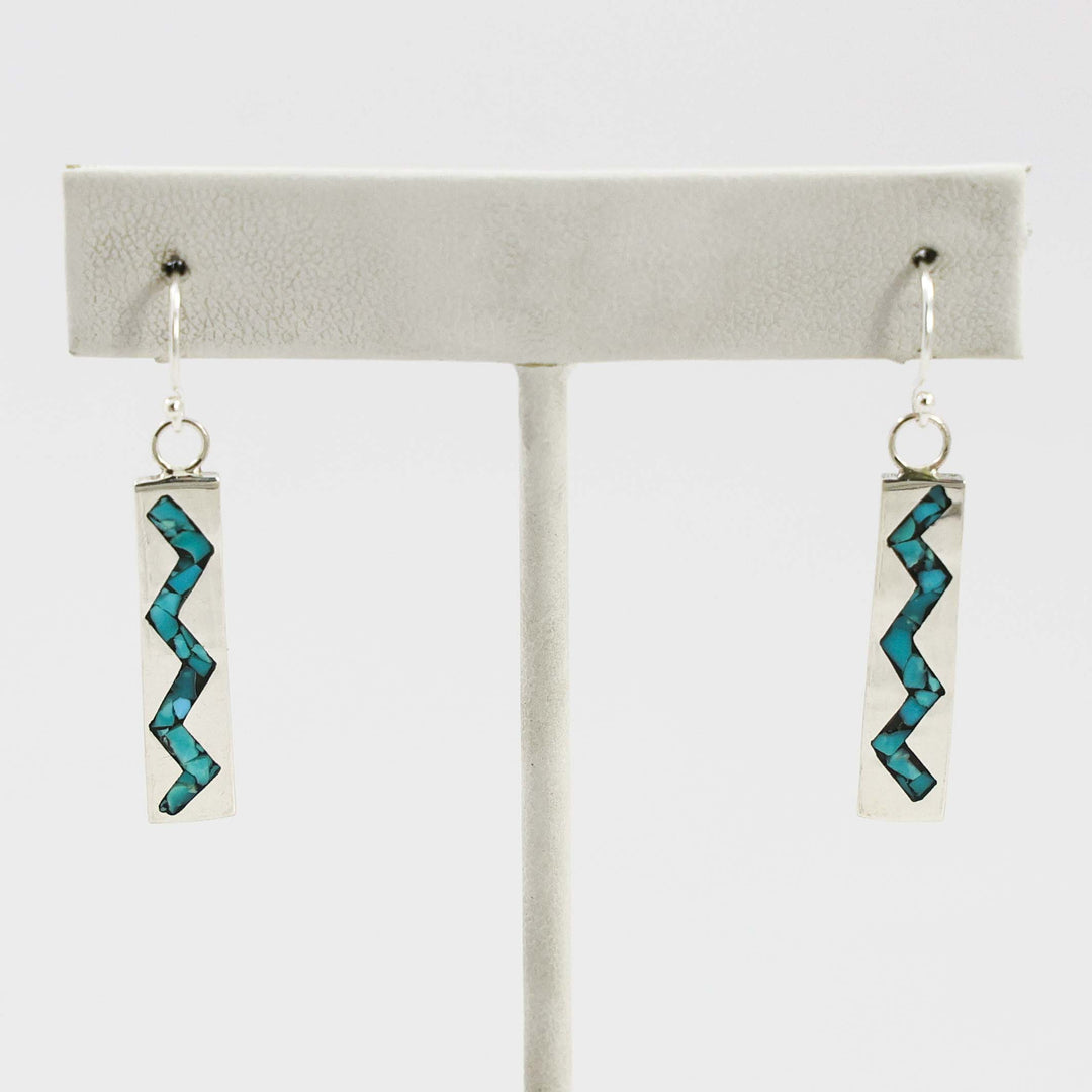 Turquoise Lightning Earrings