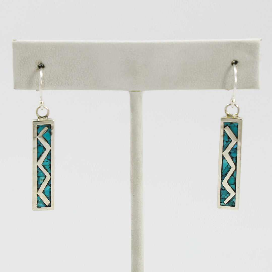 Turquoise Lightning Earrings
