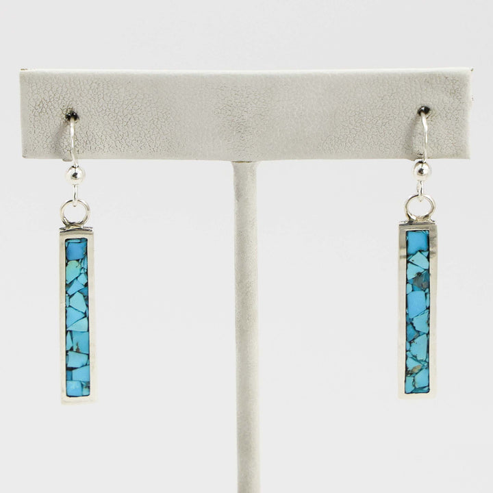 Turquoise Inlay Earrings