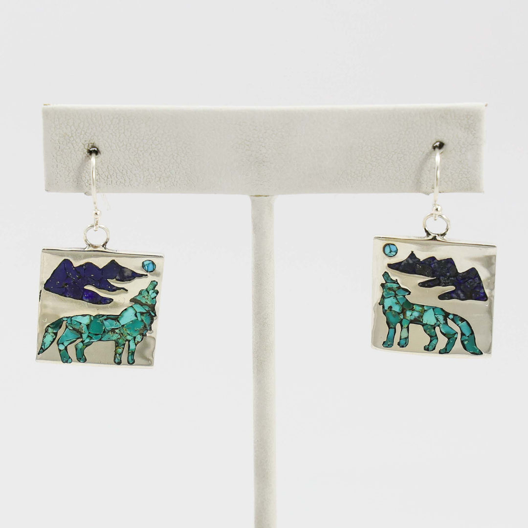 Wolf Earrings