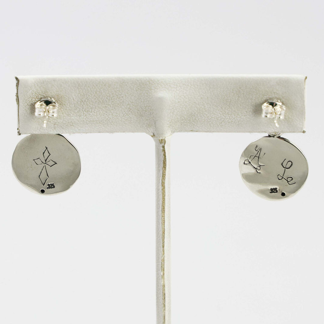 Broken Arrow Turquoise Earrings