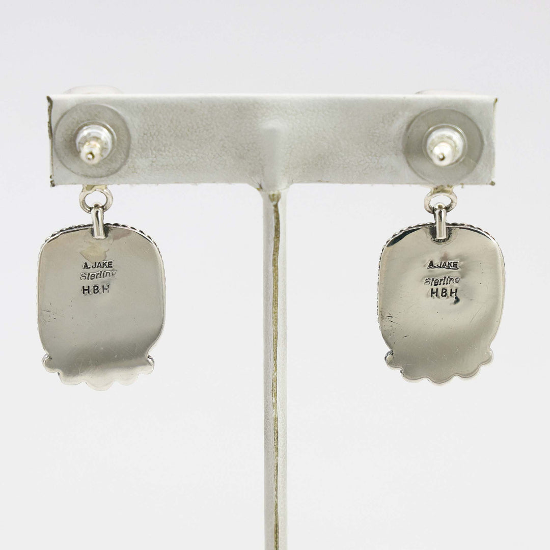 Apache Blue Turquoise Earrings