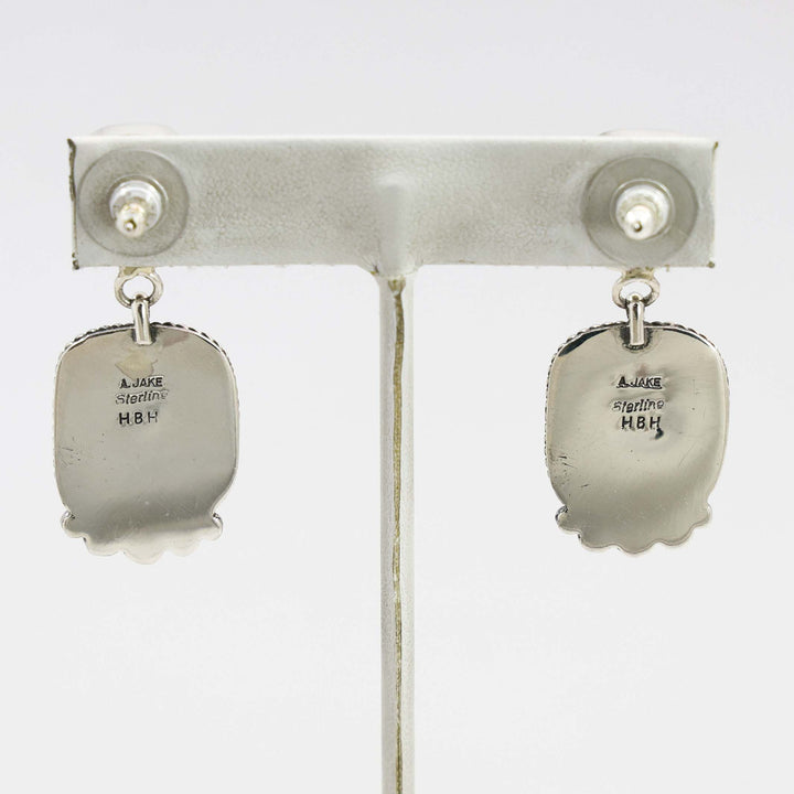 Apache Blue Turquoise Earrings