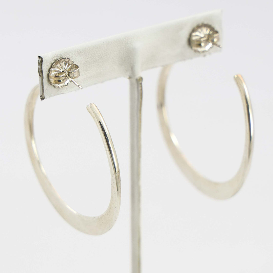 Damele Turquoise Hoop Earrings