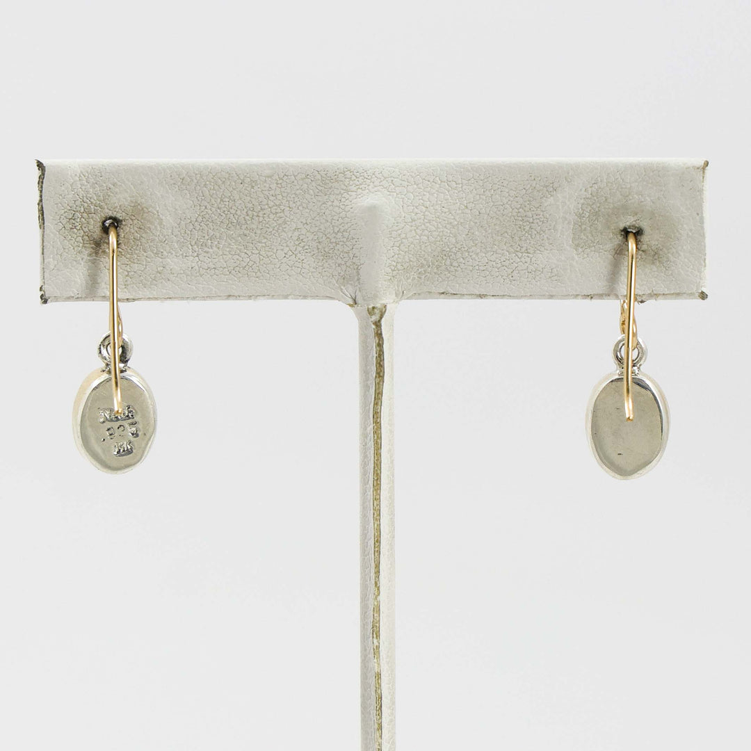 Ithaca Peak Turquoise Gold Earrings