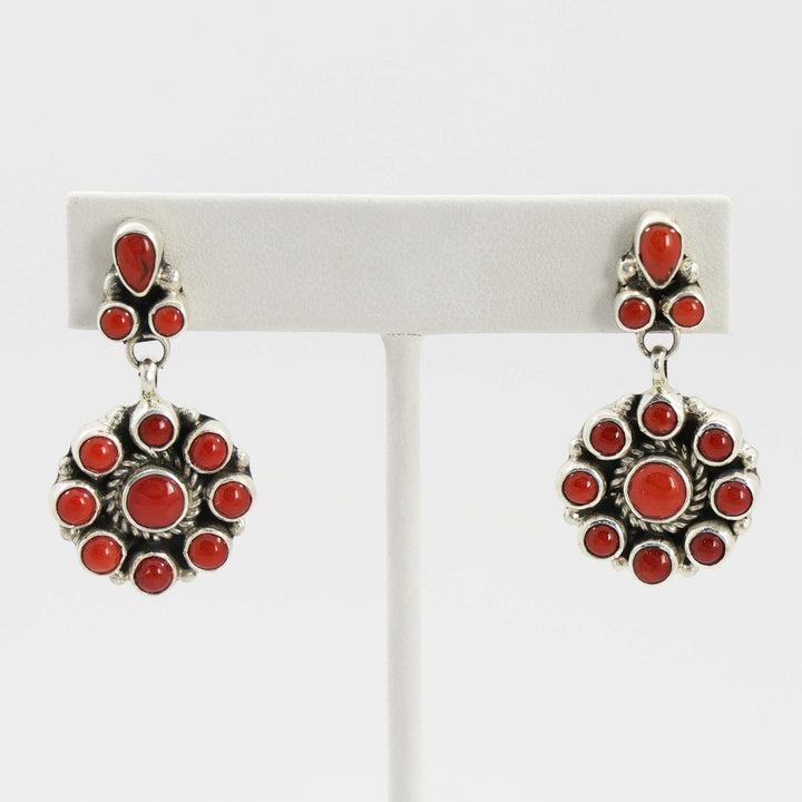 Coral Earrings