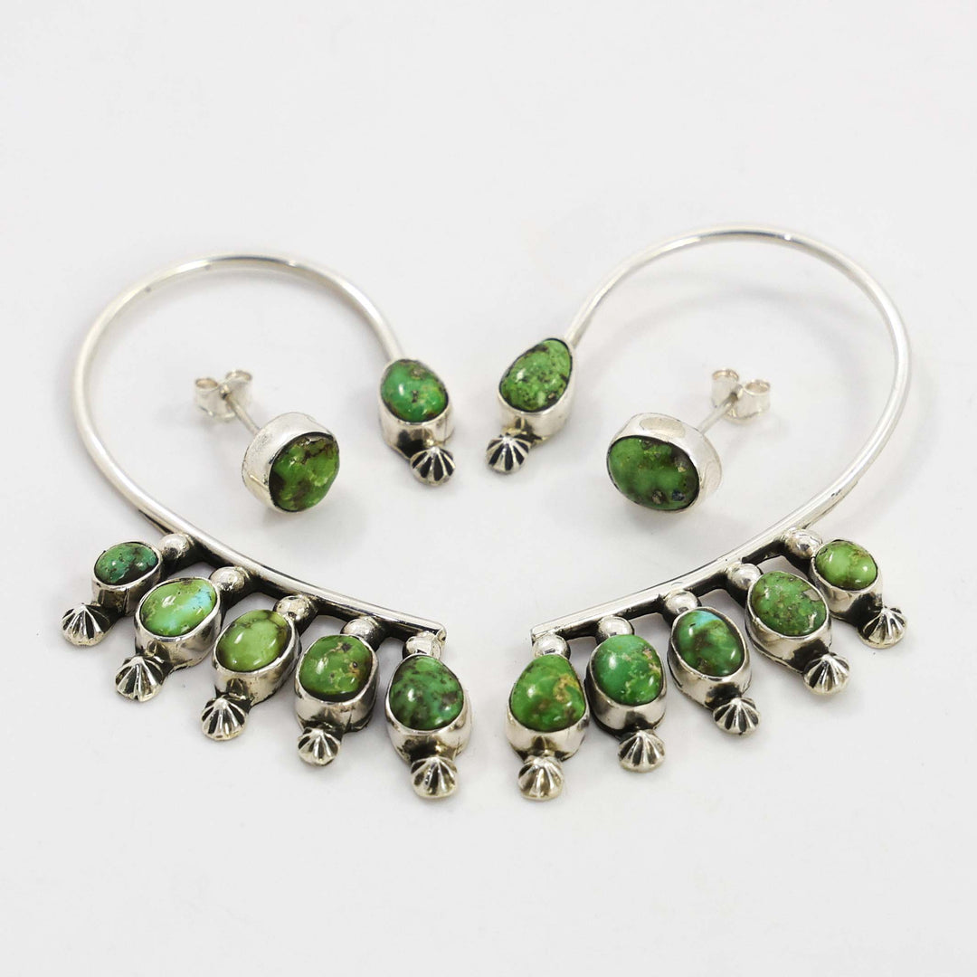 Sonoran Gold Turquoise Earrings