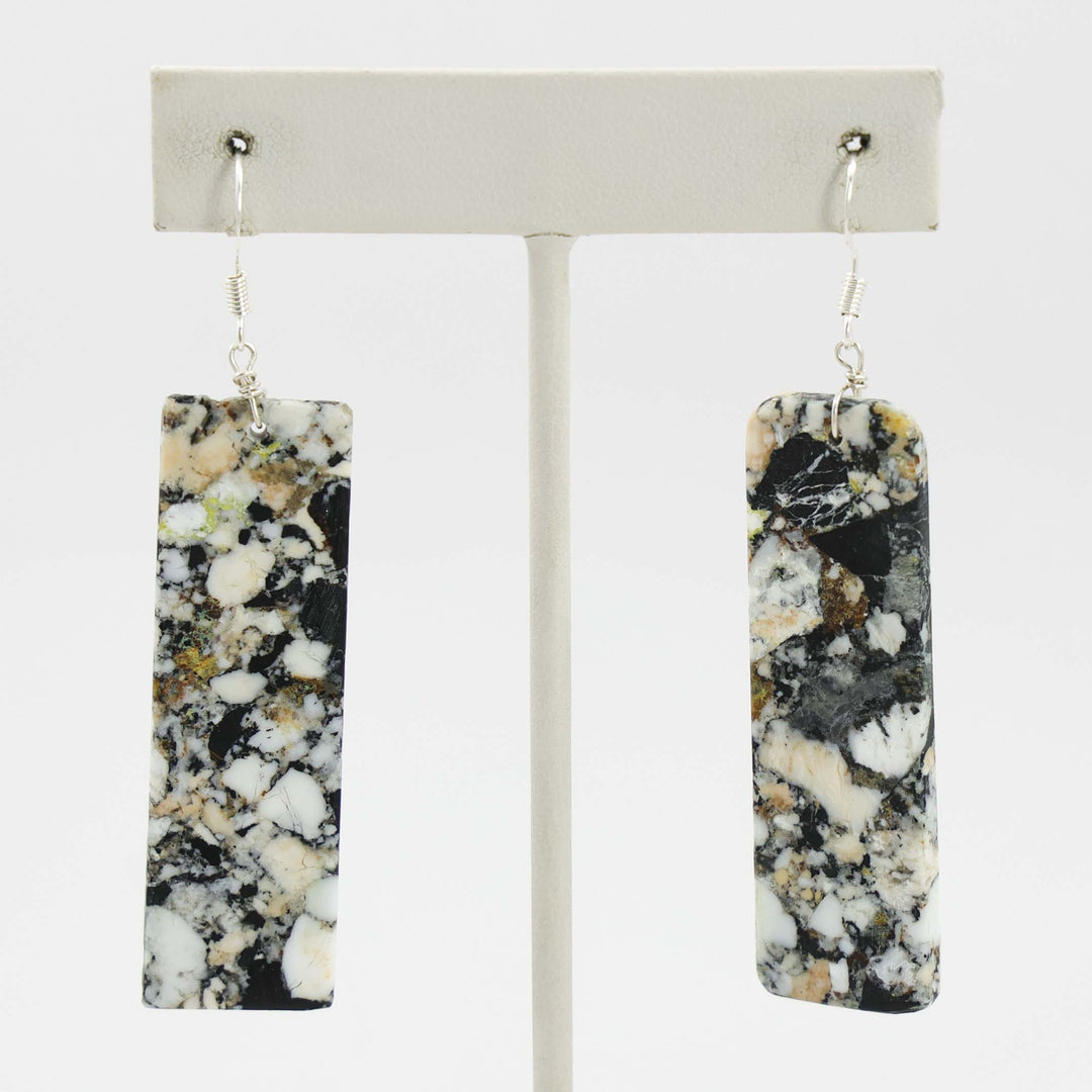 White Buffalo Earrings