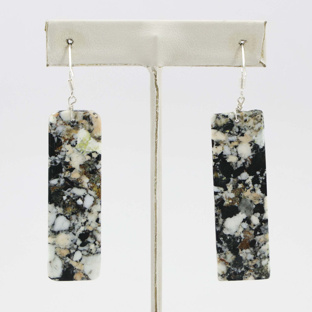 White Buffalo Earrings