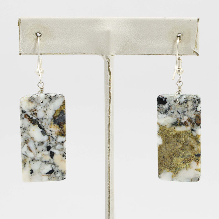 White Buffalo Earrings