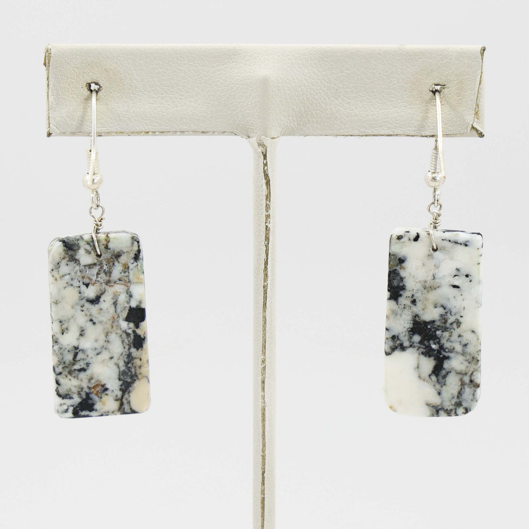 White Buffalo Earrings