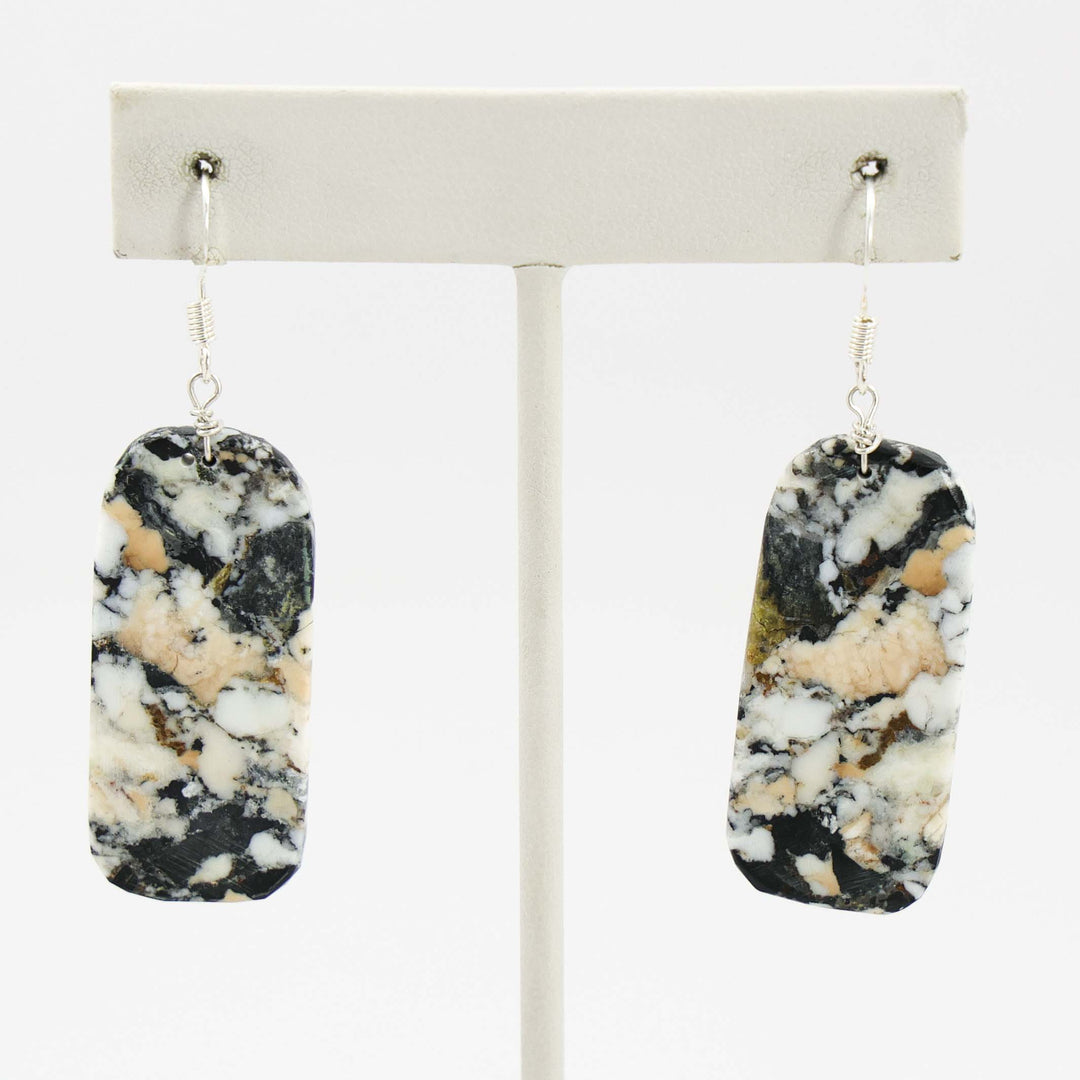 White Buffalo Earrings