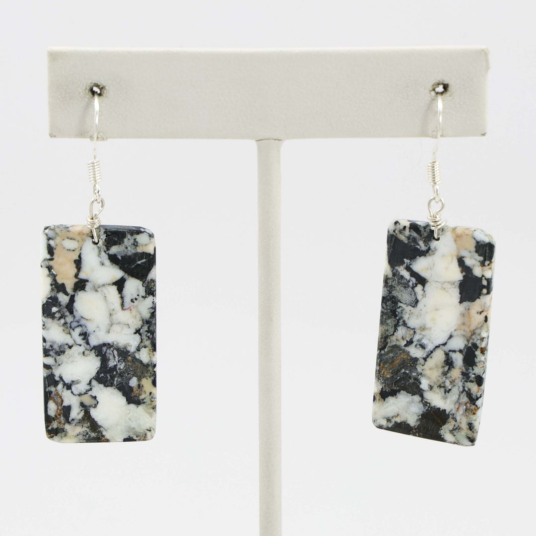 White Buffalo Earrings