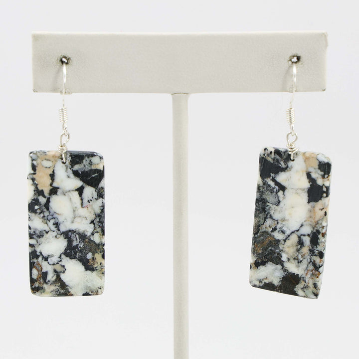 White Buffalo Earrings