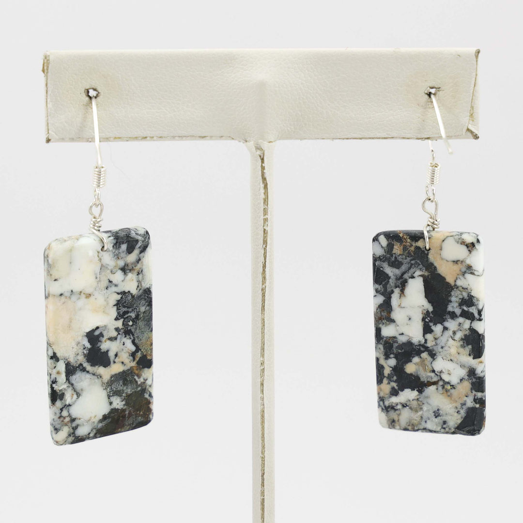 White Buffalo Earrings