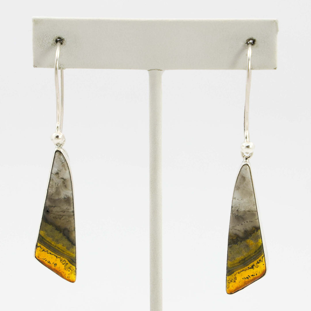 Bumblebee Jasper Earrings