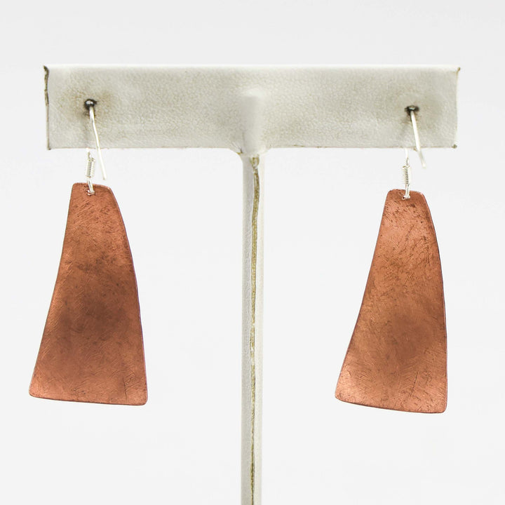 Turquoise and Copper Earrings