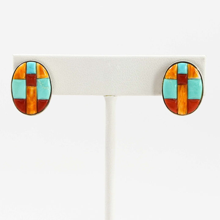Inlay Earrings