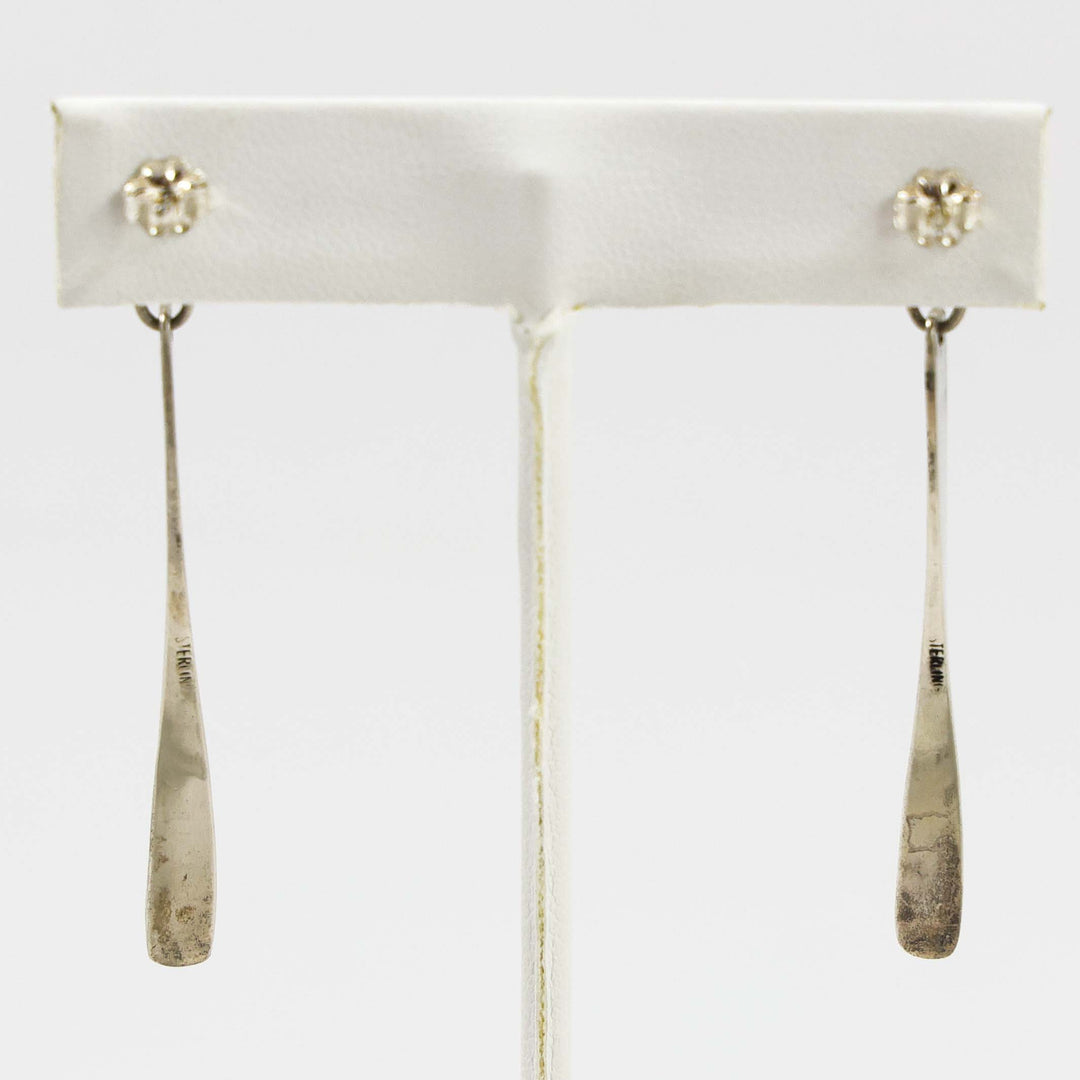 Coral Inlay Earrings