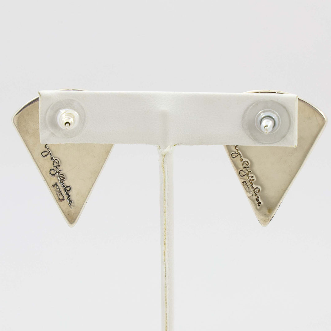 Multi-Stone Inlay Earrings