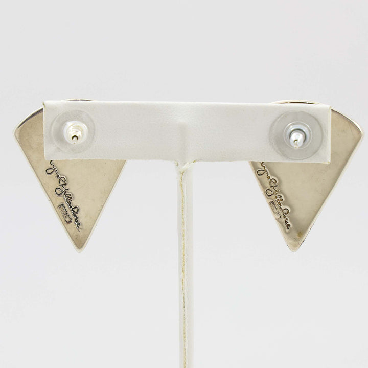 Multi-Stone Inlay Earrings