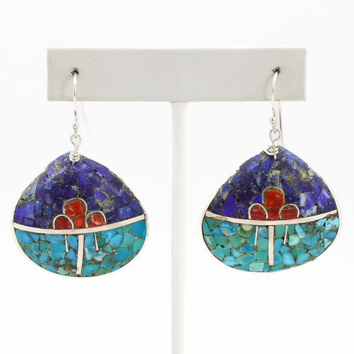 Inlay Shell Earrings