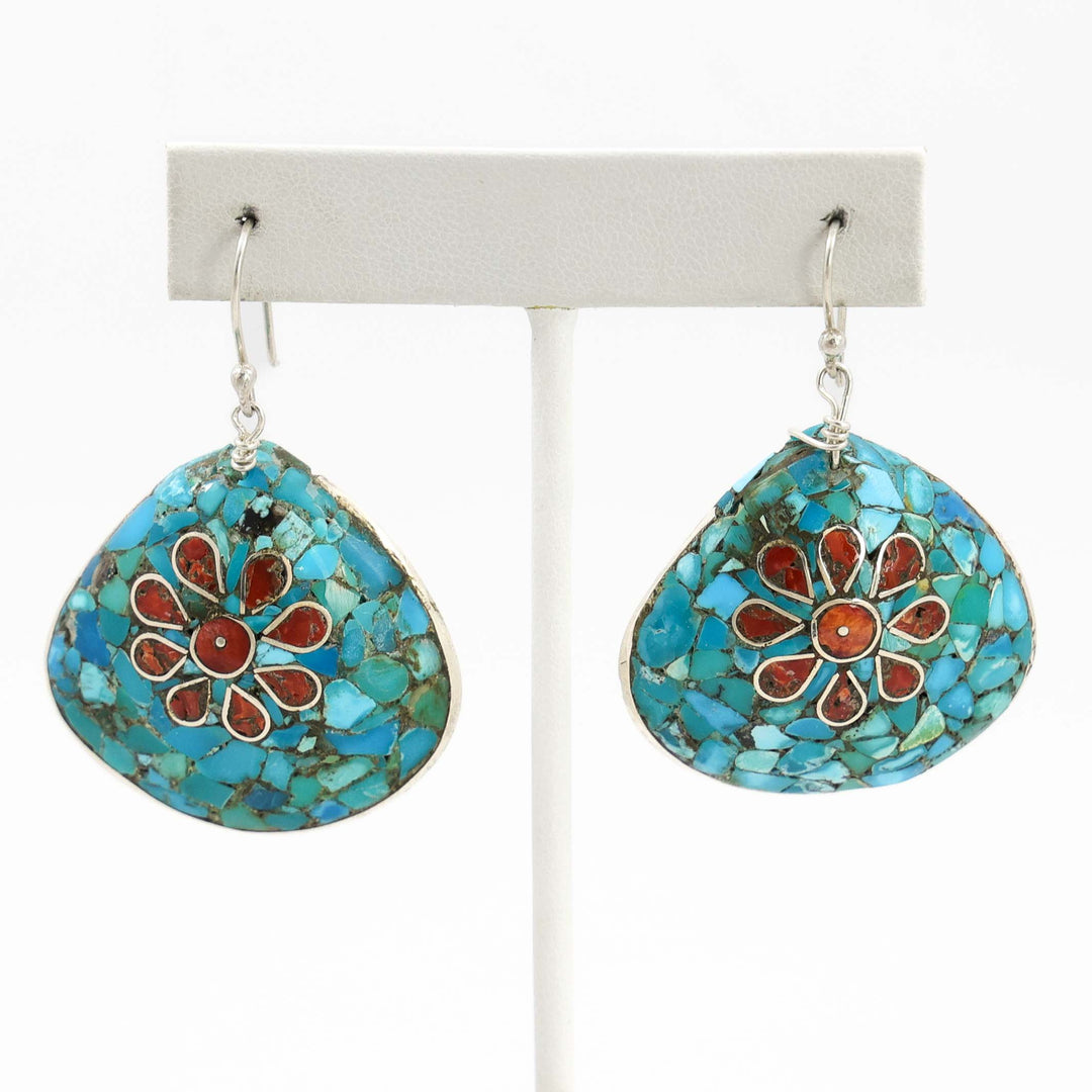 Inlay Shell Earrings