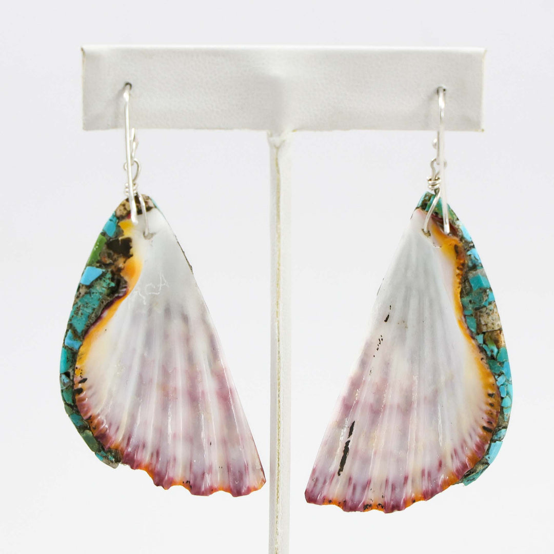 Inlay Shell Earrings