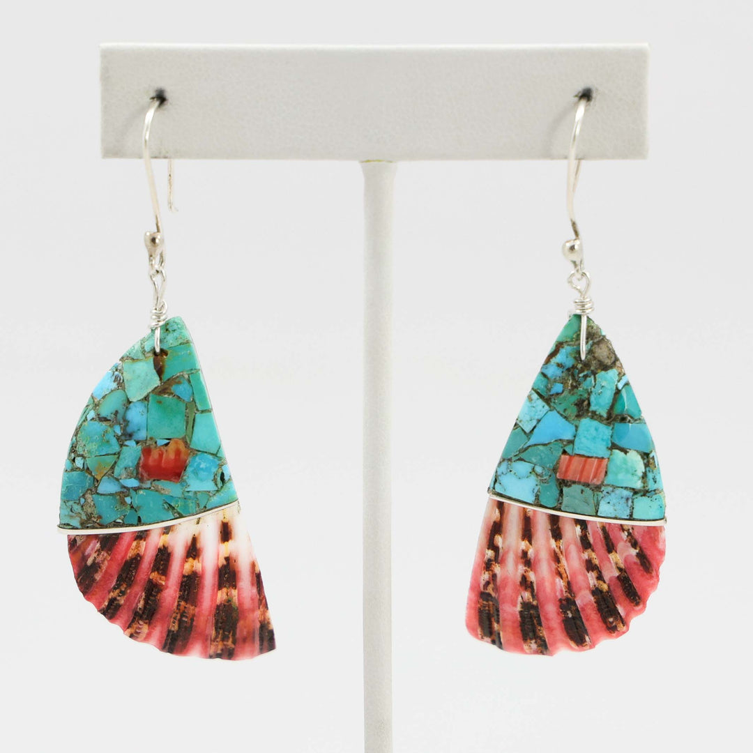Inlay Shell Earrings