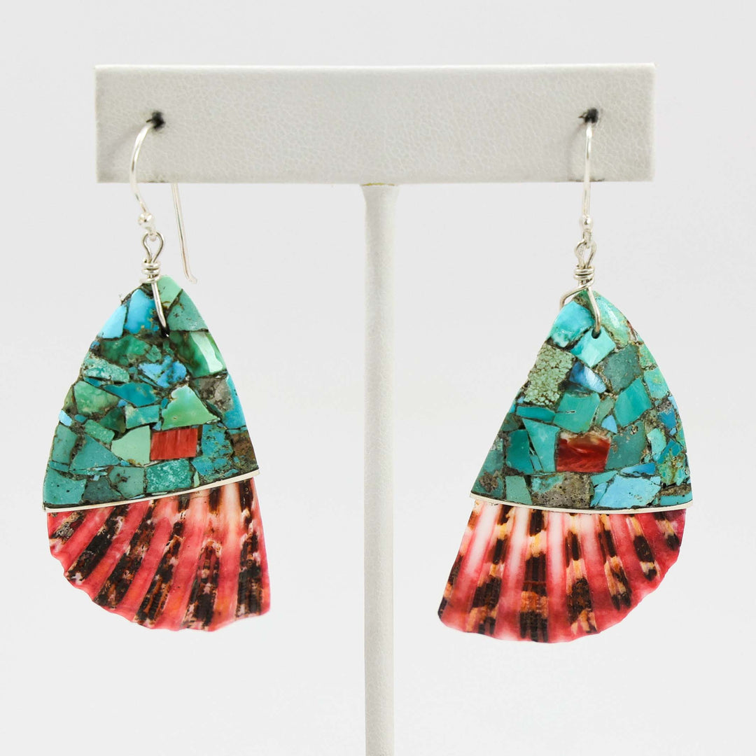 Inlay Shell Earrings