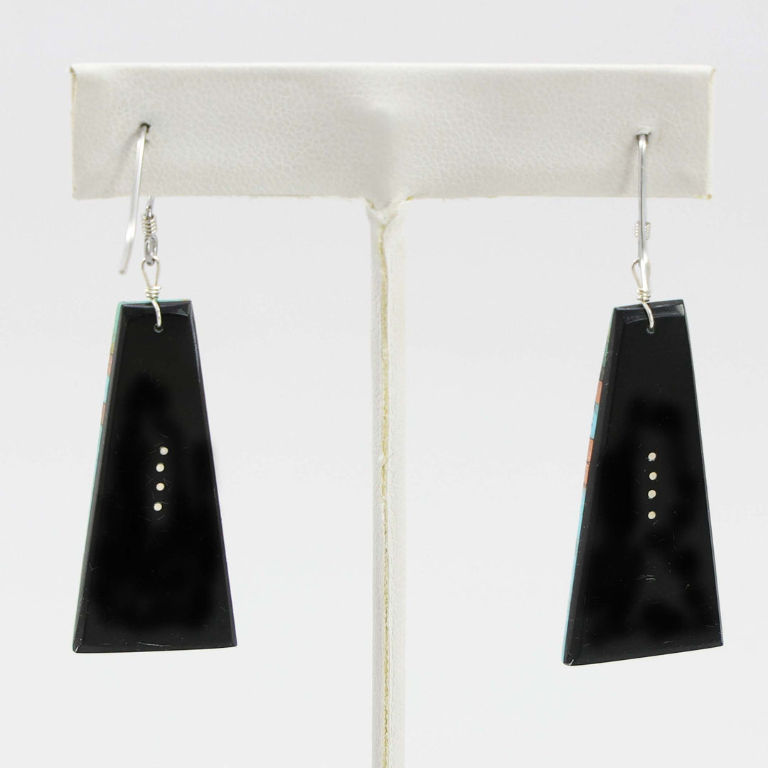 Turquoise and Copper Earrings