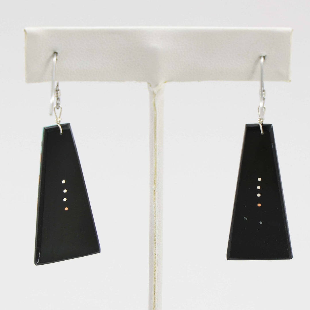 Turquoise and Copper Earrings