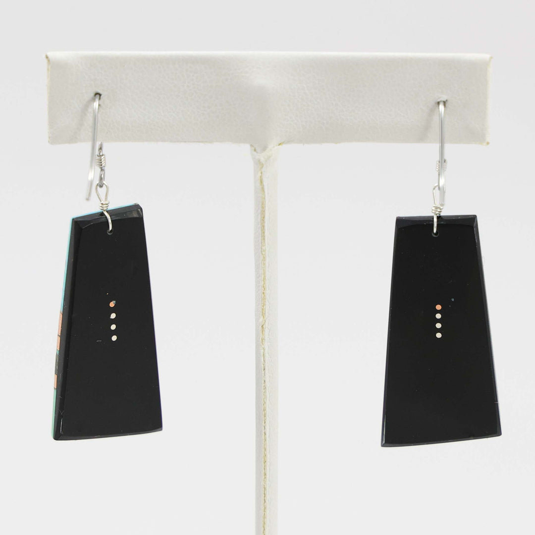 Turquoise and Copper Earrings