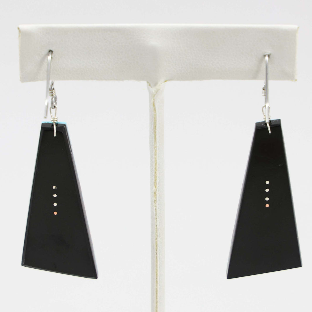 Turquoise and Copper Earrings