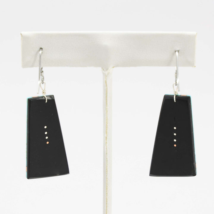 Turquoise and Copper Earrings