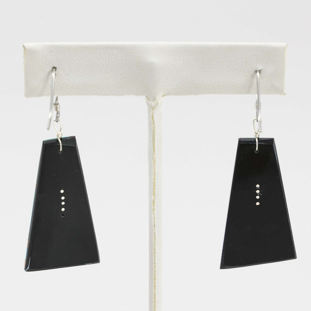 Turquoise and Copper Earrings