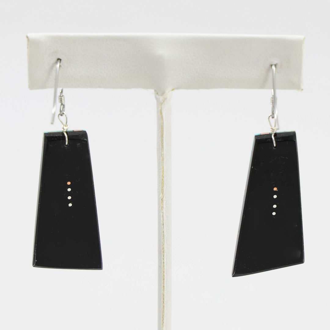 Turquoise and Copper Earrings