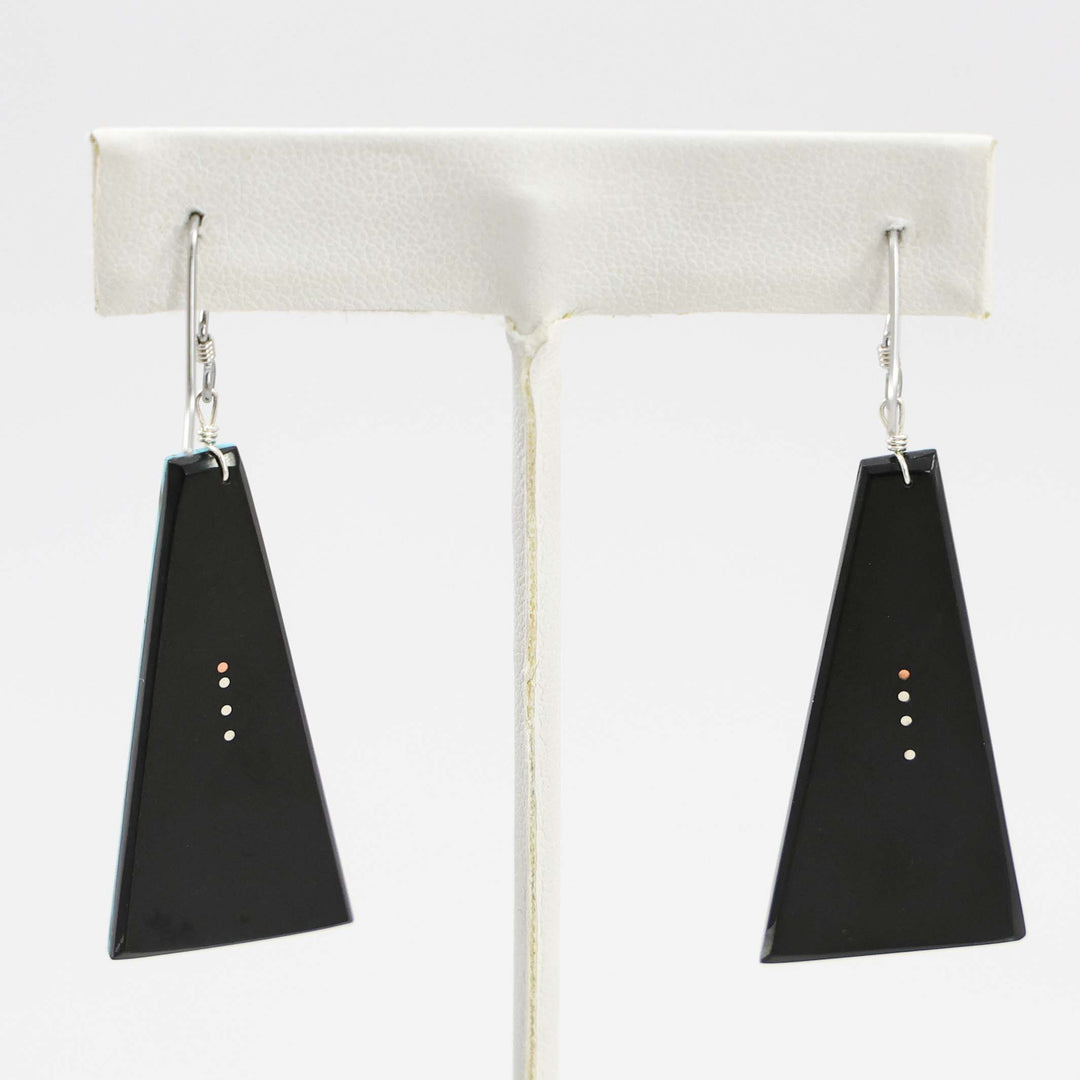 Turquoise and Copper Earrings