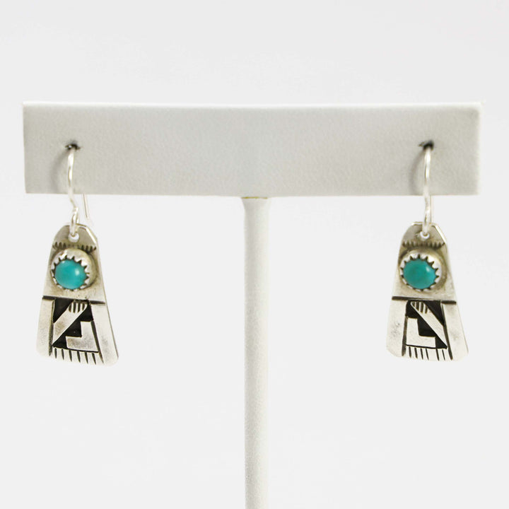 Sleeping Beauty Turquoise Earrings