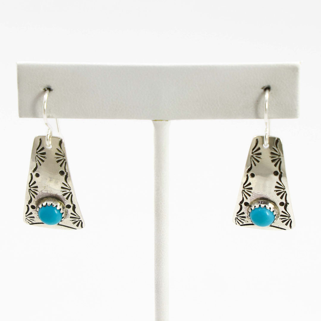 Sleeping Beauty Turquoise Earrings