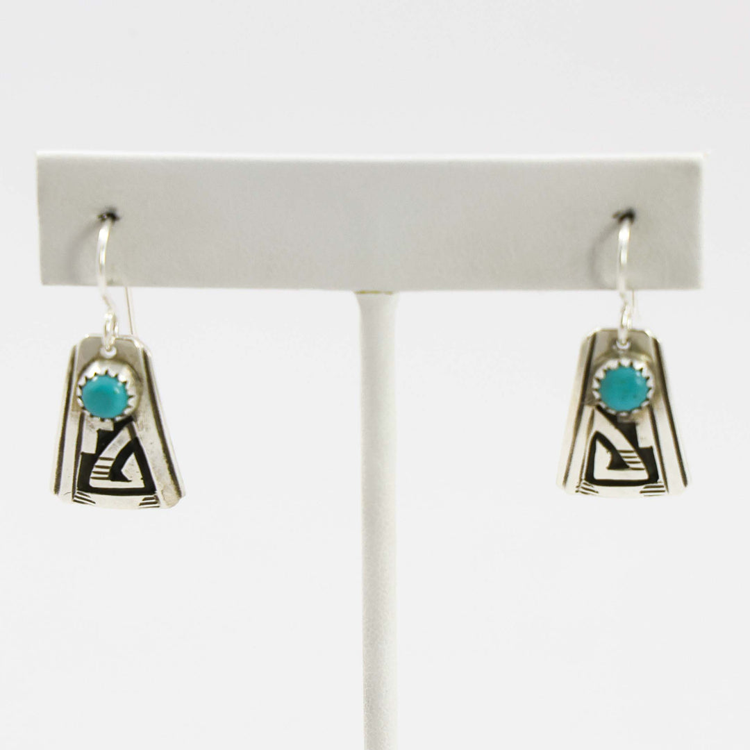 Sleeping Beauty Turquoise Earrings