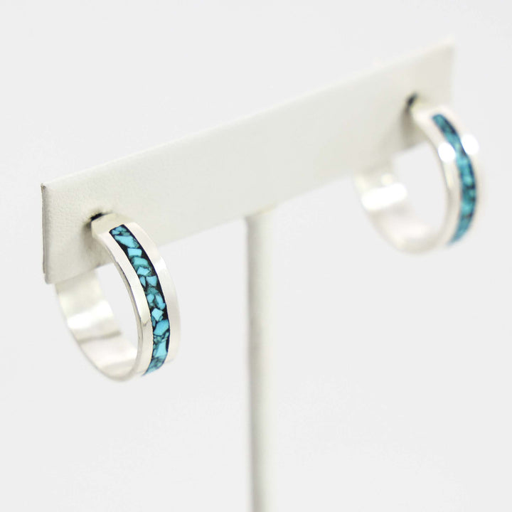 Turquoise Hoop Earrings