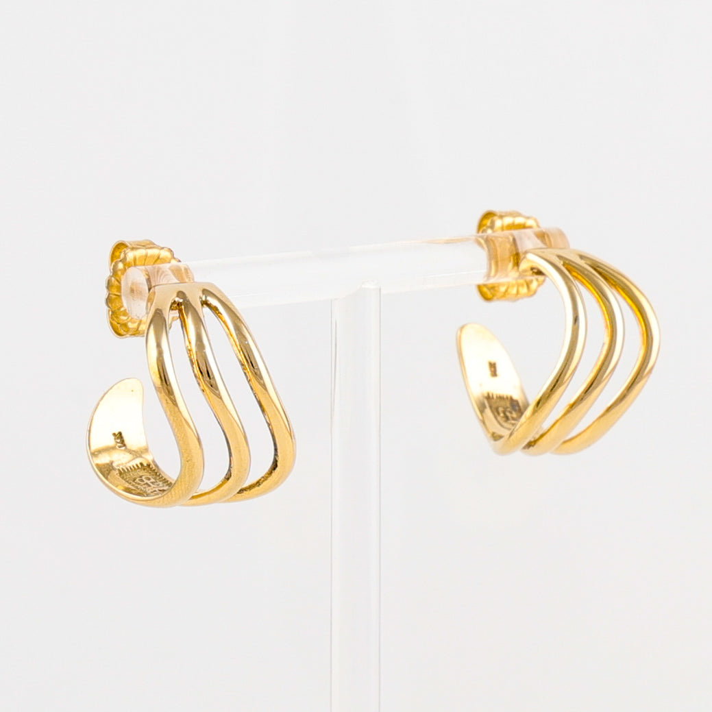 Gold Hoop Earrings