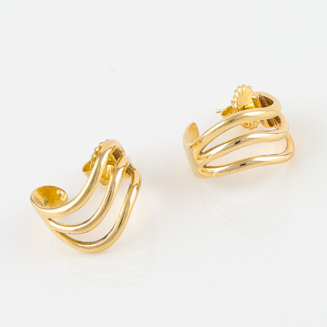Gold Hoop Earrings